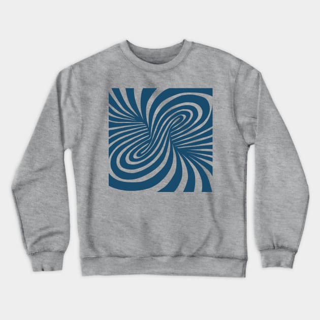 Super Vortex Swirl Crewneck Sweatshirt by Slightly Unhinged